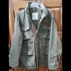 Aeropostale Army Jacket 87th Unit Patch